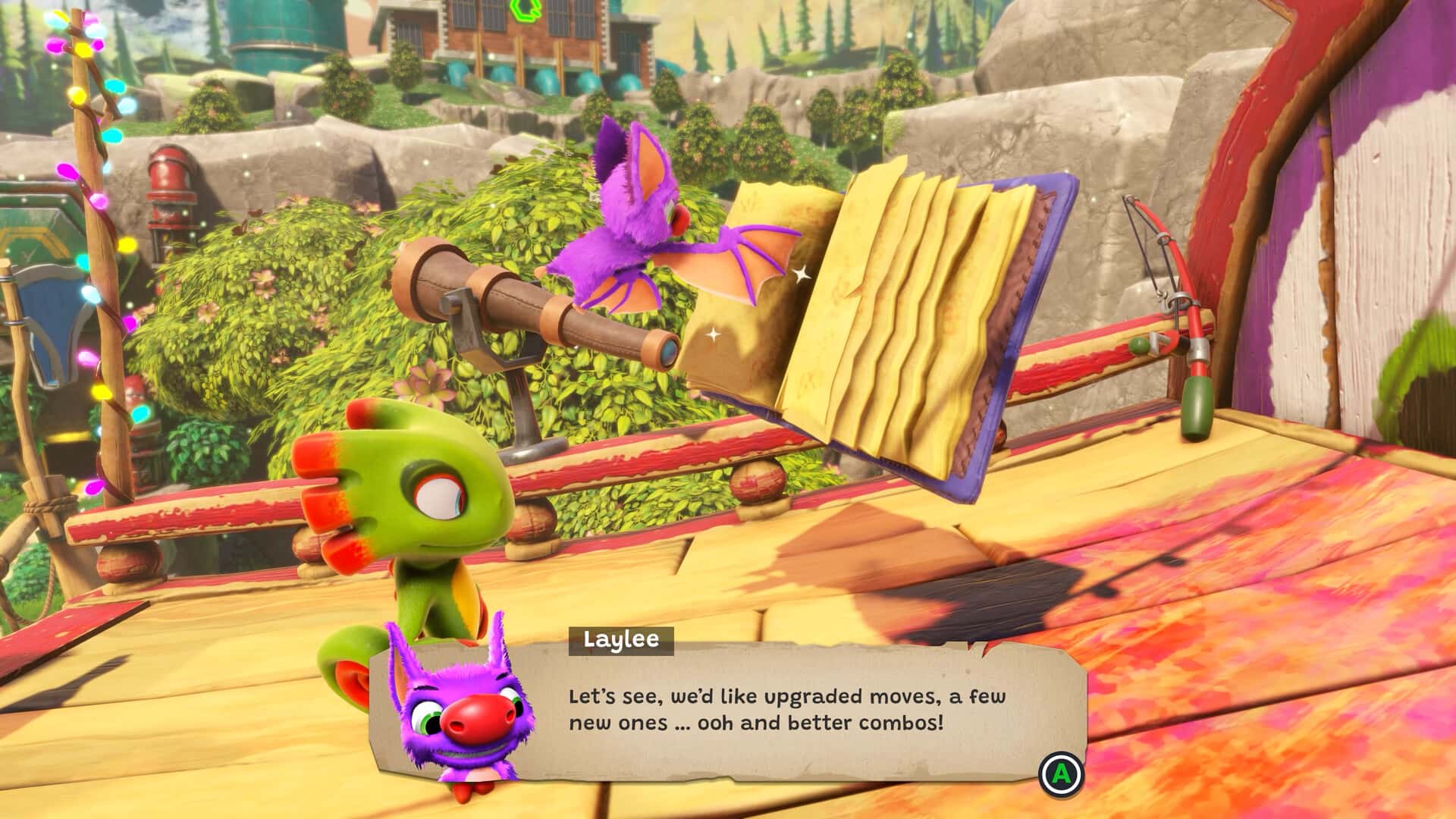 尤卡莱莉 回归 Yooka Replaylee 中文版背景